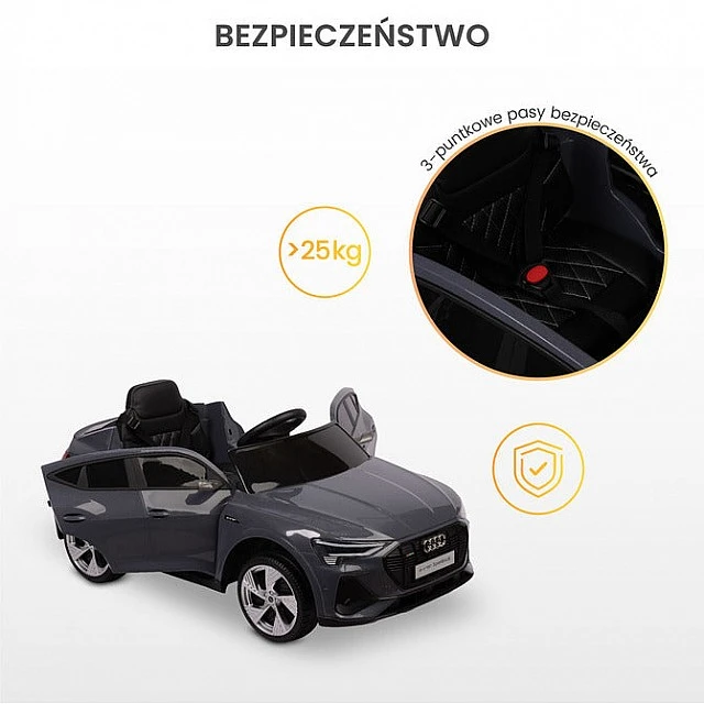 Battery Car Audi Etron Sportback Red Caretero Toyz