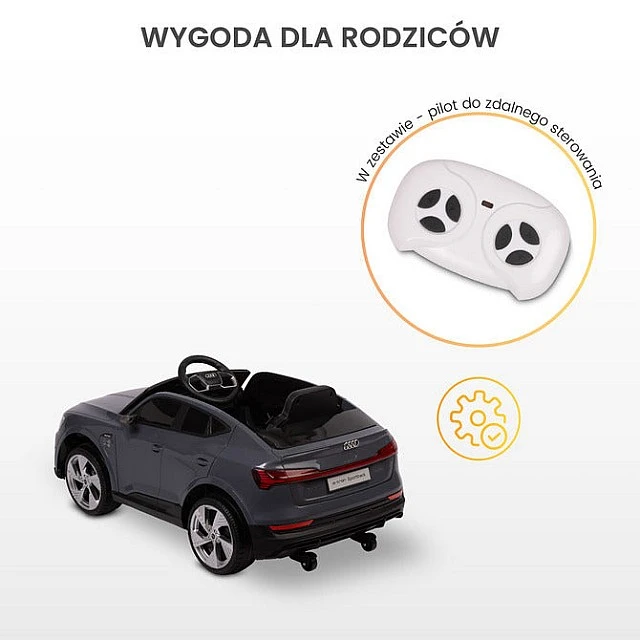 Battery Car Audi Etron Sportback Red Caretero Toyz