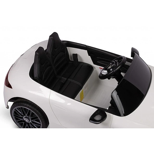 Children's Electric Car Mercedes Sl63 White Caretero Toyz