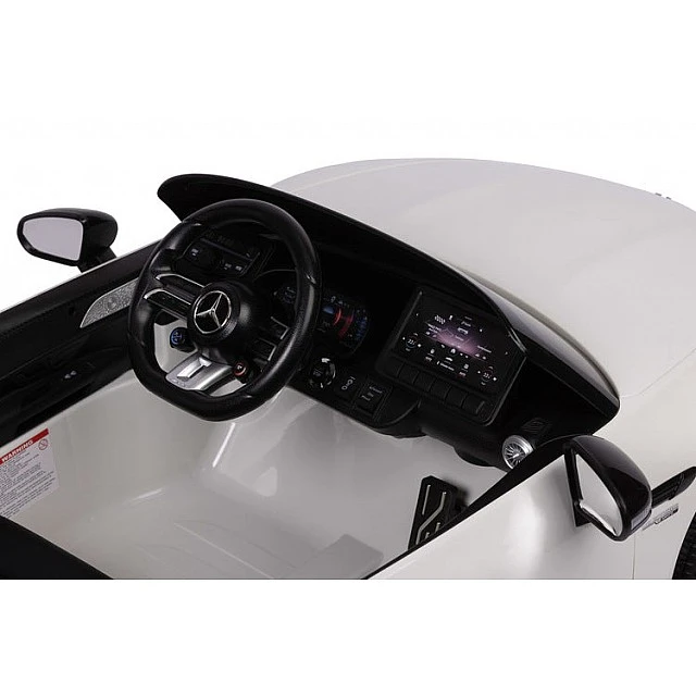 Children's Electric Car Mercedes Sl63 White Caretero Toyz
