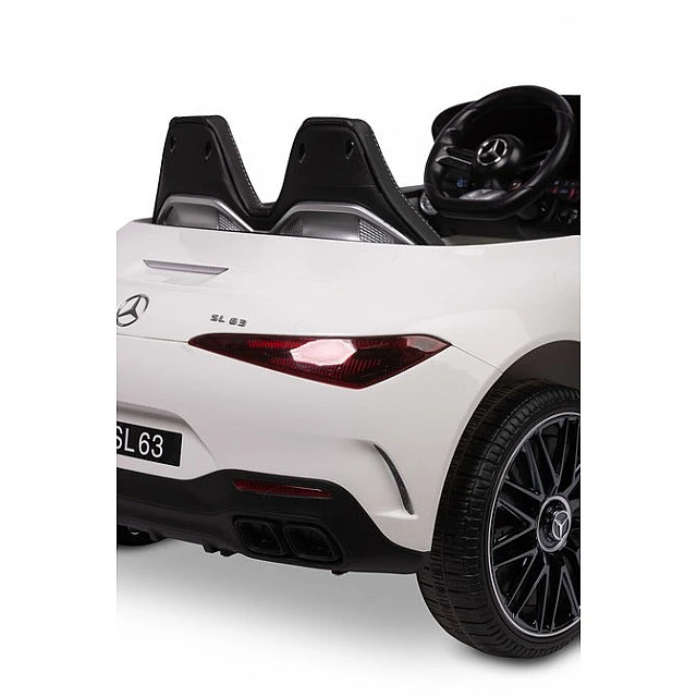 Children's Electric Car Mercedes Sl63 White Caretero Toyz