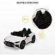 Children's Electric Car Mercedes Sl63 White Caretero Toyz