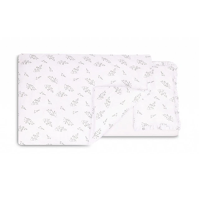 Bedding Set 2 Pieces Branch, Green 100X135 Cm Sensillo