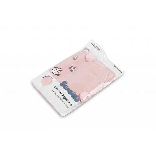 Soft Muslin Pleated Bath Towel 75X75 Eg-0202 Sensillo