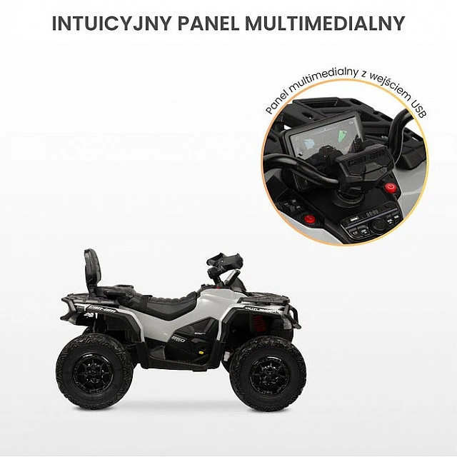 Children’s Electric Car Outlander Gray Caretero Toyz
