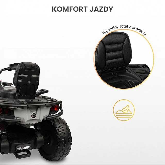 Children’s Electric Car Outlander Gray Caretero Toyz