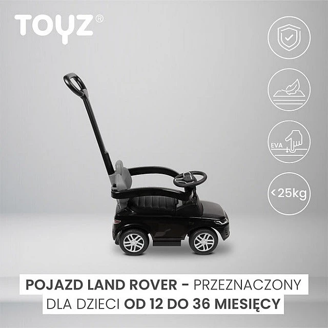 Детска Електрическа Кола Land Rover Бял Caretero Toyz