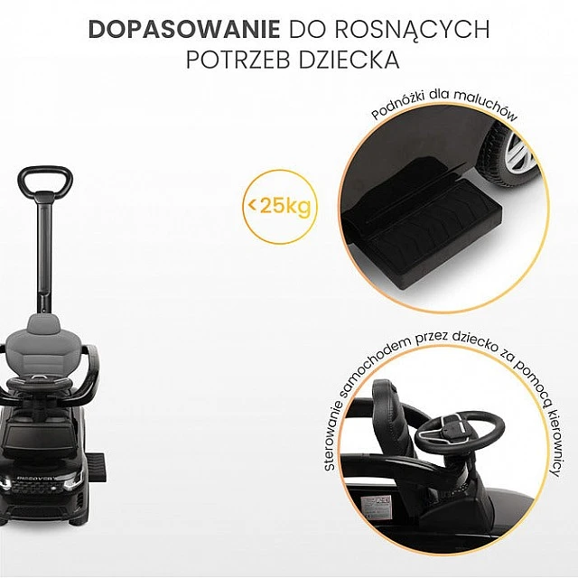 Детска Електрическа Кола Land Rover Бял Caretero Toyz