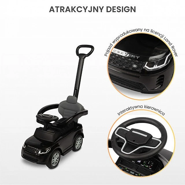 Детска Електрическа Кола Land Rover Бял Caretero Toyz