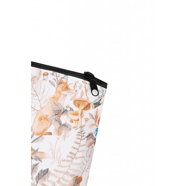 Toiletry Bag Gray Autumn Forest Sensillo