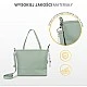 Faux Leather Bag Gray Autumn Forest Sensillo