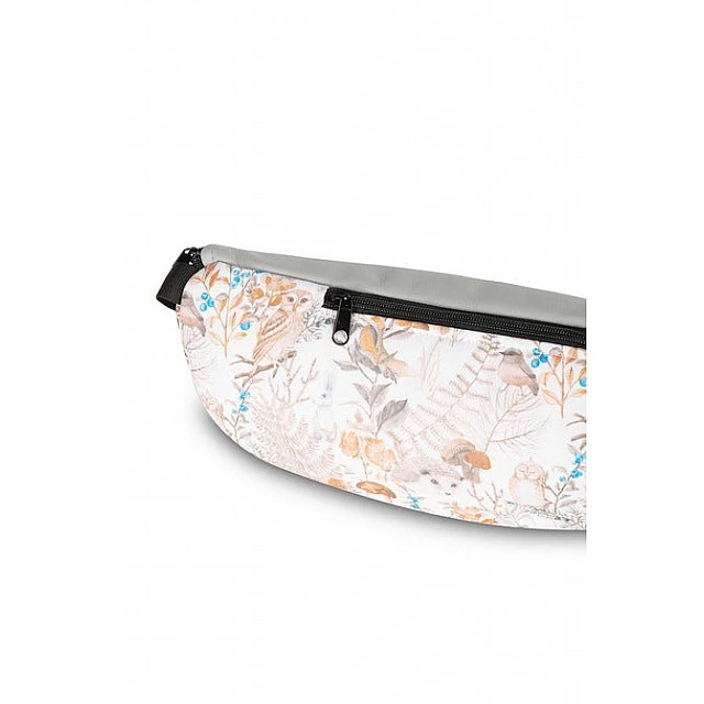 Crossbody Bag Gray Autumn Forest Sensillo