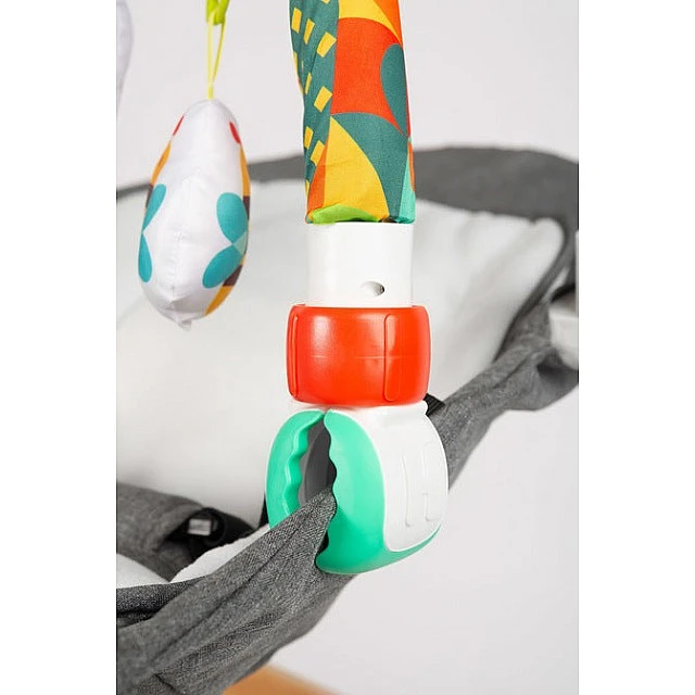 Educational Toy – Rattle Stroller With Pattern (0316) Caretero Toyz