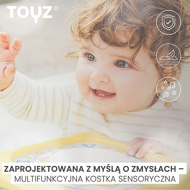 Образователна Играчка - Сензорен Куб Caretero Toyz