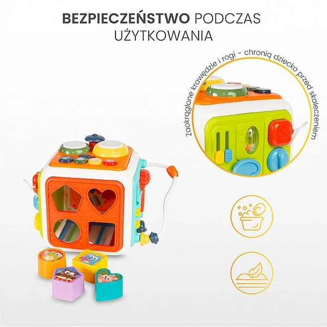 Образователна Играчка - Сензорен Куб Caretero Toyz