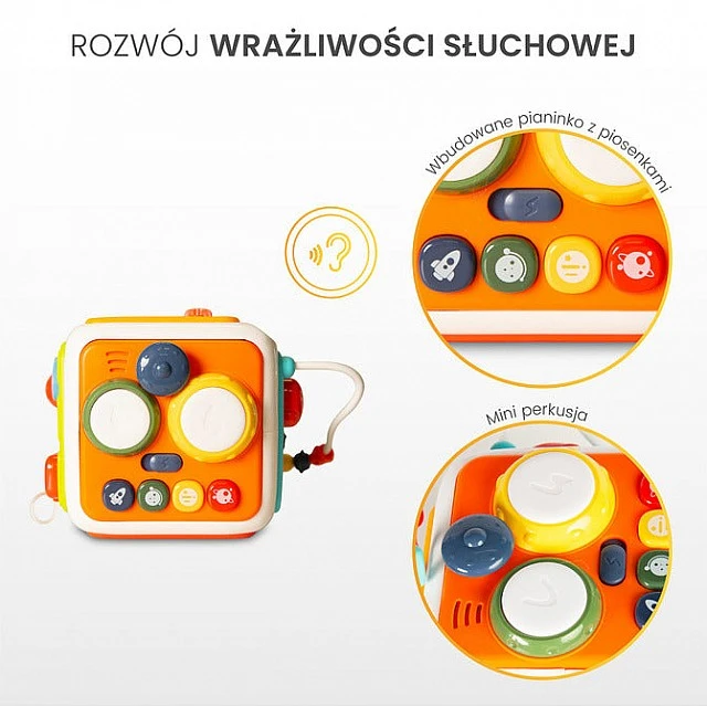 Образователна Играчка - Сензорен Куб Caretero Toyz