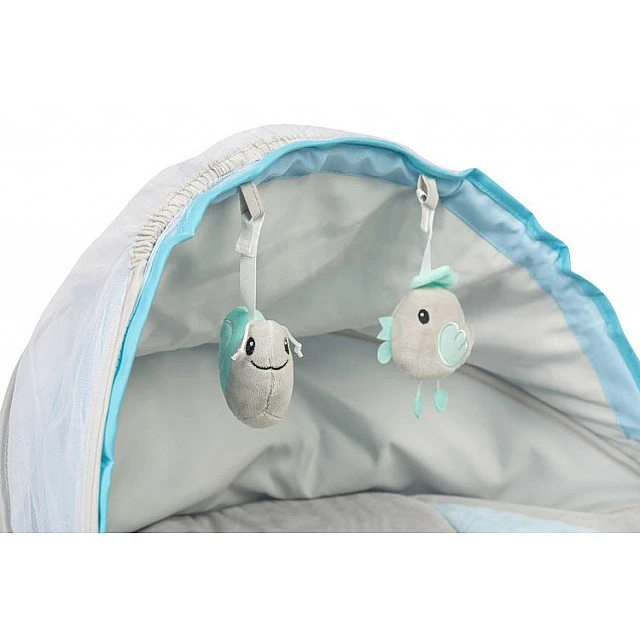 Electric Chaise Lounger Opti Blue Caretero
