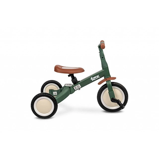 Multifunctional Bicycle Fox 4B1 Fox Green Caretero Toyz