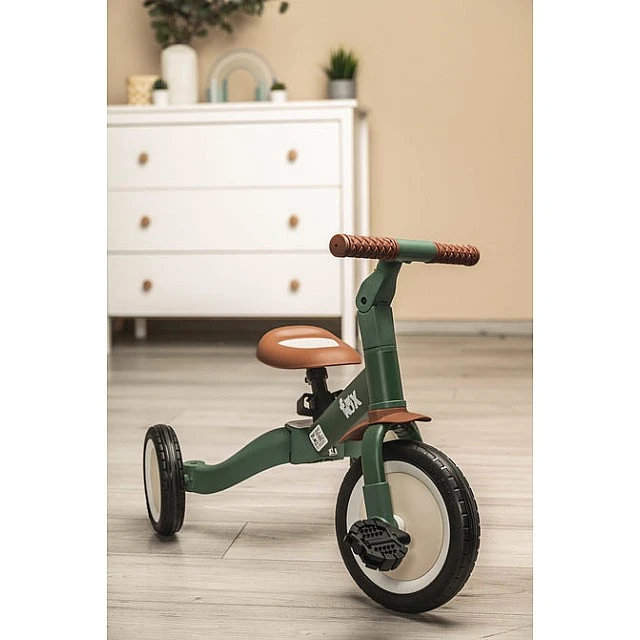 Multifunctional Bicycle Fox 4B1 Fox Green Caretero Toyz