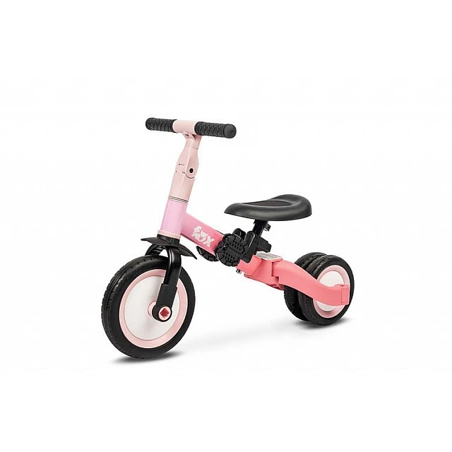Multifunctional Bicycle Fox 4B1 Fox Pink Caretero Toyz