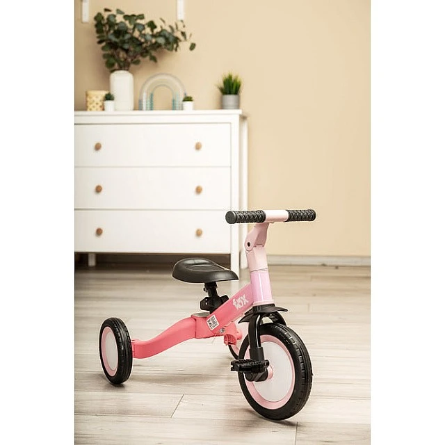 Multifunctional Bicycle Fox 4B1 Fox Pink Caretero Toyz