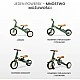 Multifunctional Bicycle Fox 4B1 Fox Gray Caretero Toyz