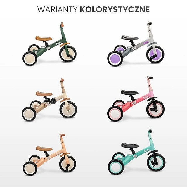 Многофункционален Велосипед Fox 4В1 Fox Тюркоазено Caretero Toyz