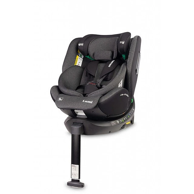 Lumi I-Size Child Car Seat Dark Grey (40-150) Caretero