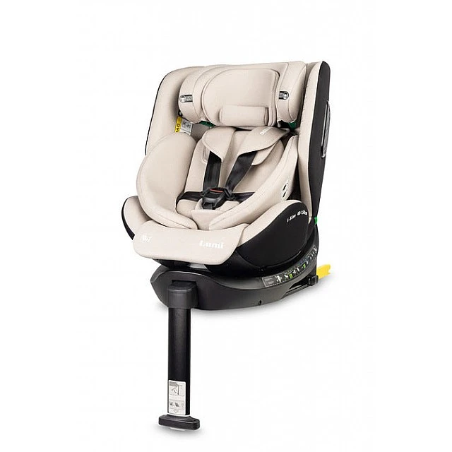 Lumi I-Size Child Car Seat Beige (40-150) Caretero