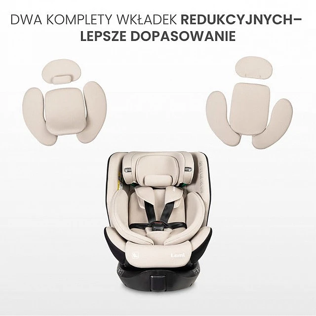 Lumi I-Size Child Car Seat Green (40-150) Caretero
