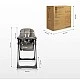 Highchair Vars Grey Caretero
