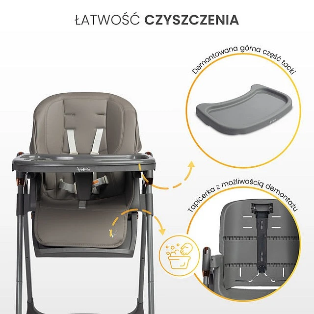 Highchair Vars Mint Caretero