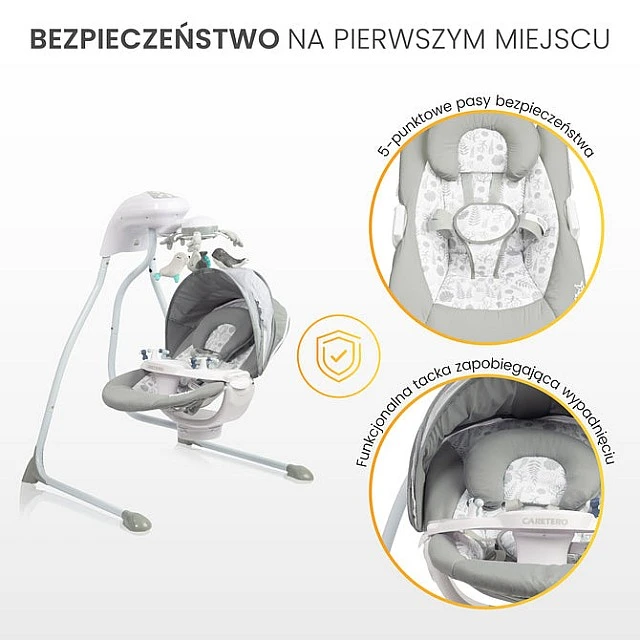 Electric Swing Raffi Light Grey Caretero