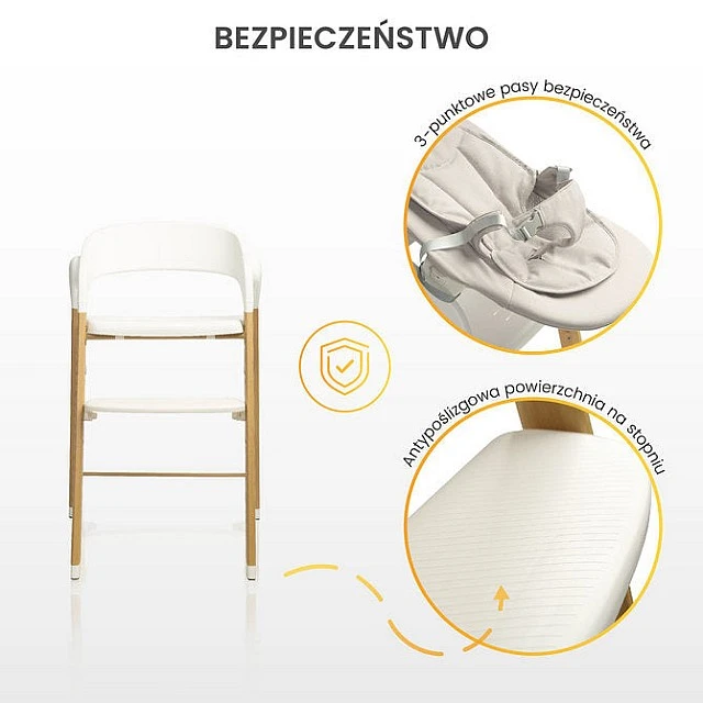 Столче За Хранене Triplo 3в1 Beige Caretero