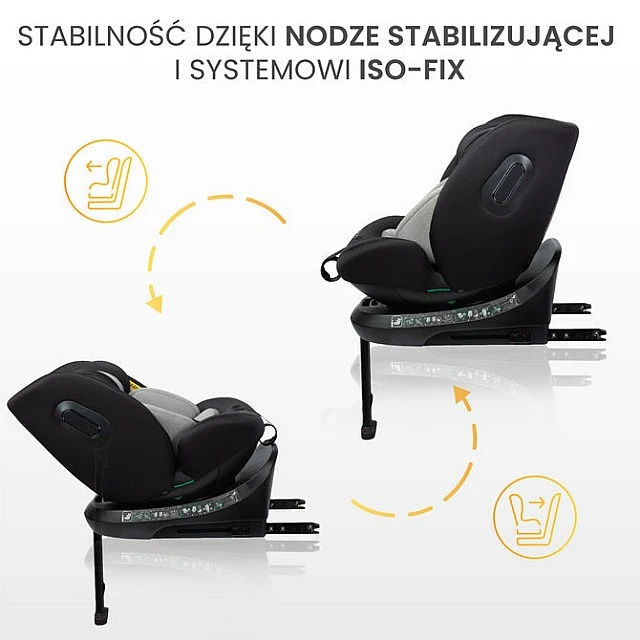 Car Seat Bosco I-Size Olive (40-150cm) Caretero