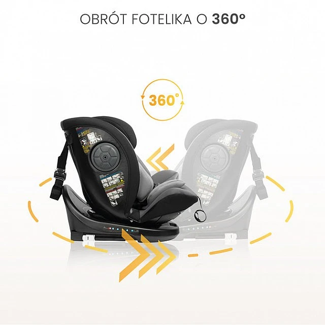 Car seat Mokki I-Size Gray 0-36kg Caretero