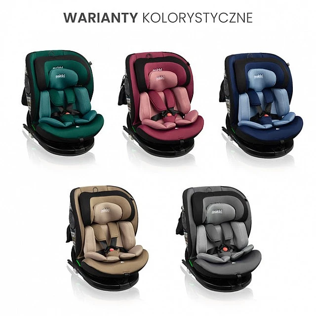 Car seat Mokki I-Size Gray 0-36kg Caretero