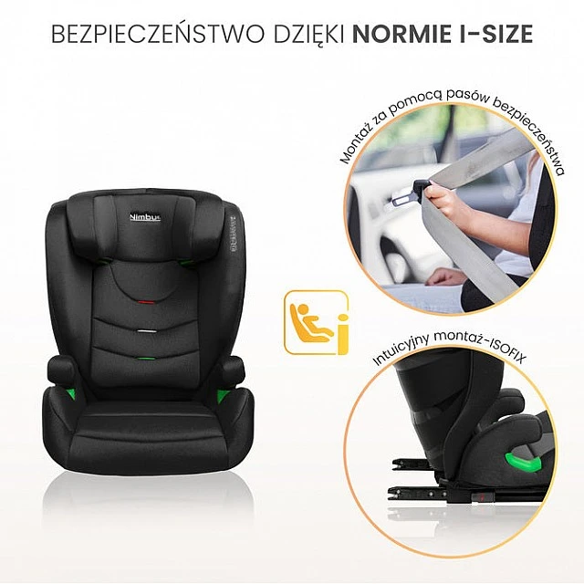 Стол За Кола Nimbus I-Размер 4-12 Години Red Caretero