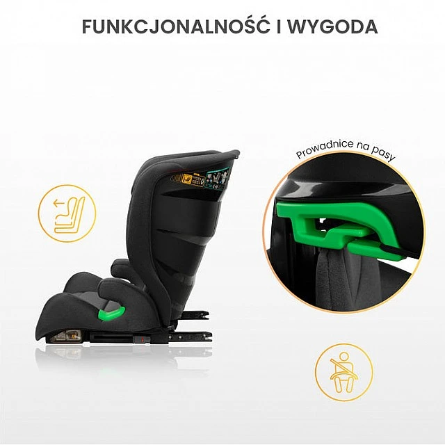 Стол За Кола Nimbus I-Размер 4-12 Години Green Caretero