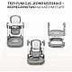 Sitron High Chair Gray Caretero