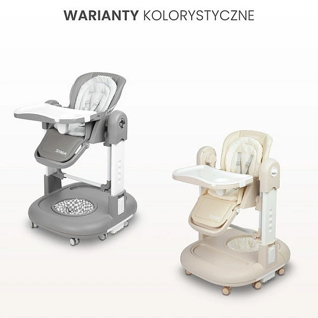 Sitron High Chair Gray Caretero