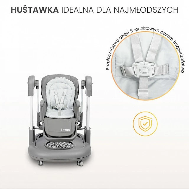 Столче За Хранене Sitron Бежово Caretero