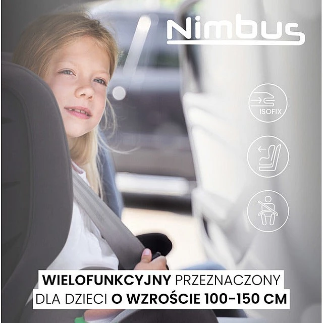 Nimbus Child Car Seat I-Size Camel (100-150cm) Caretero