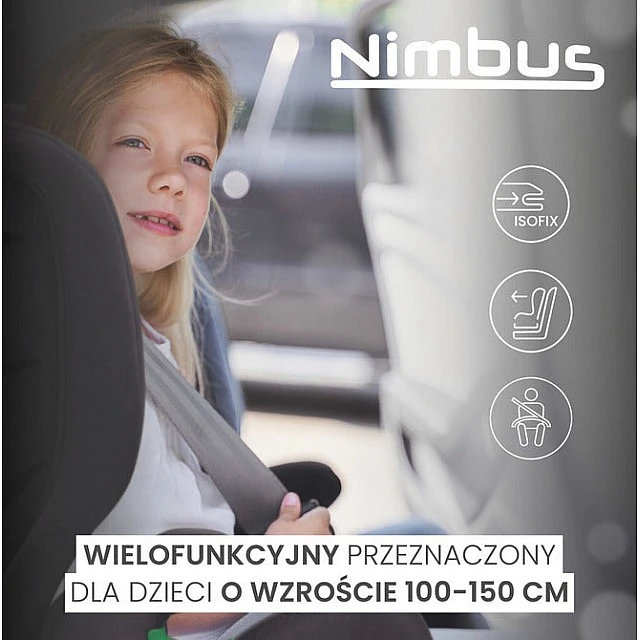Car Seat Nimbus I-Size 15-36Kg Graphite Caretero