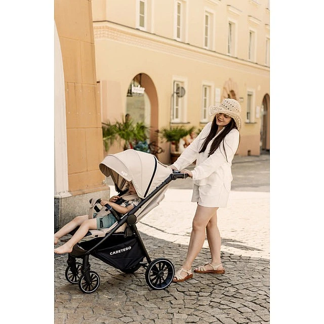 Бебешка Количка Agil Черна Caretero