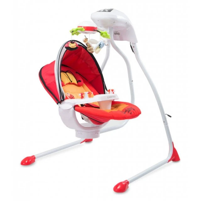 Electric sun lounger and swing Bugies Black Caretero