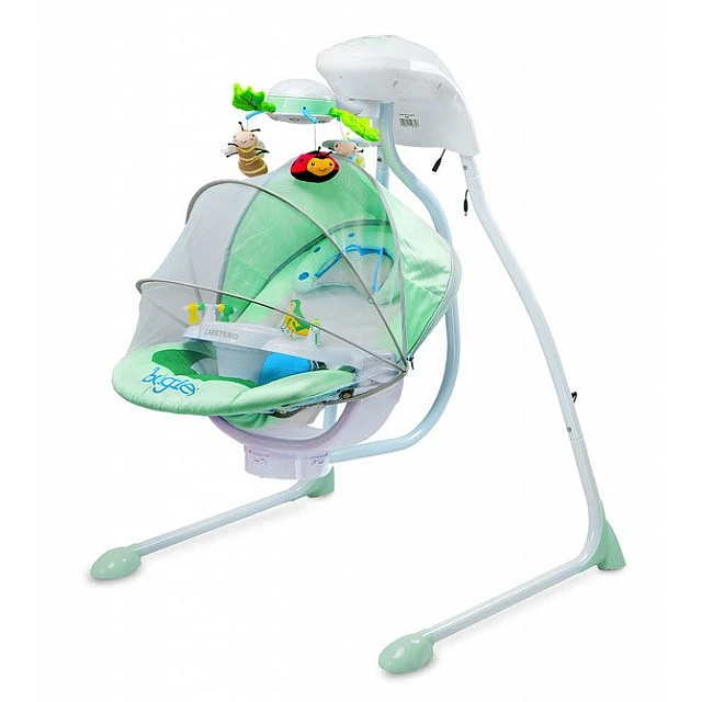 Bugies Mint Caretero electric lounger and swing