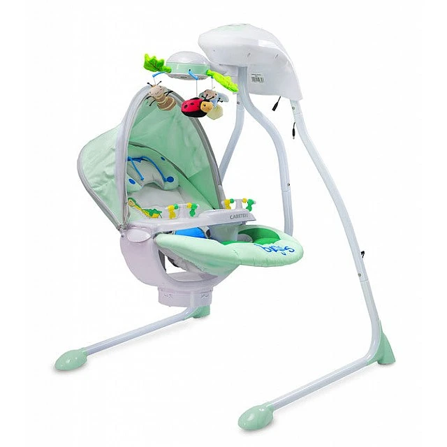 Bugies Mint Caretero electric lounger and swing
