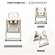 Nesto High Chair Beige Caretero