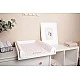 Solid Chest of Drawers Beige Leaves 70/49 Cm Sensillo